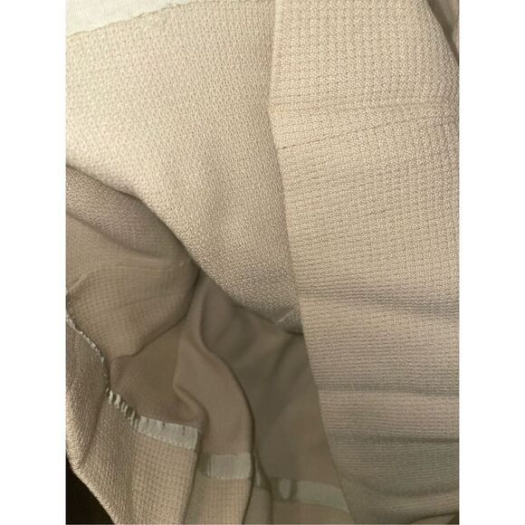 Vintage Mahoney’s beige tan faux fur blazer 2 piece skirt set size medium - Picture 7 of 15